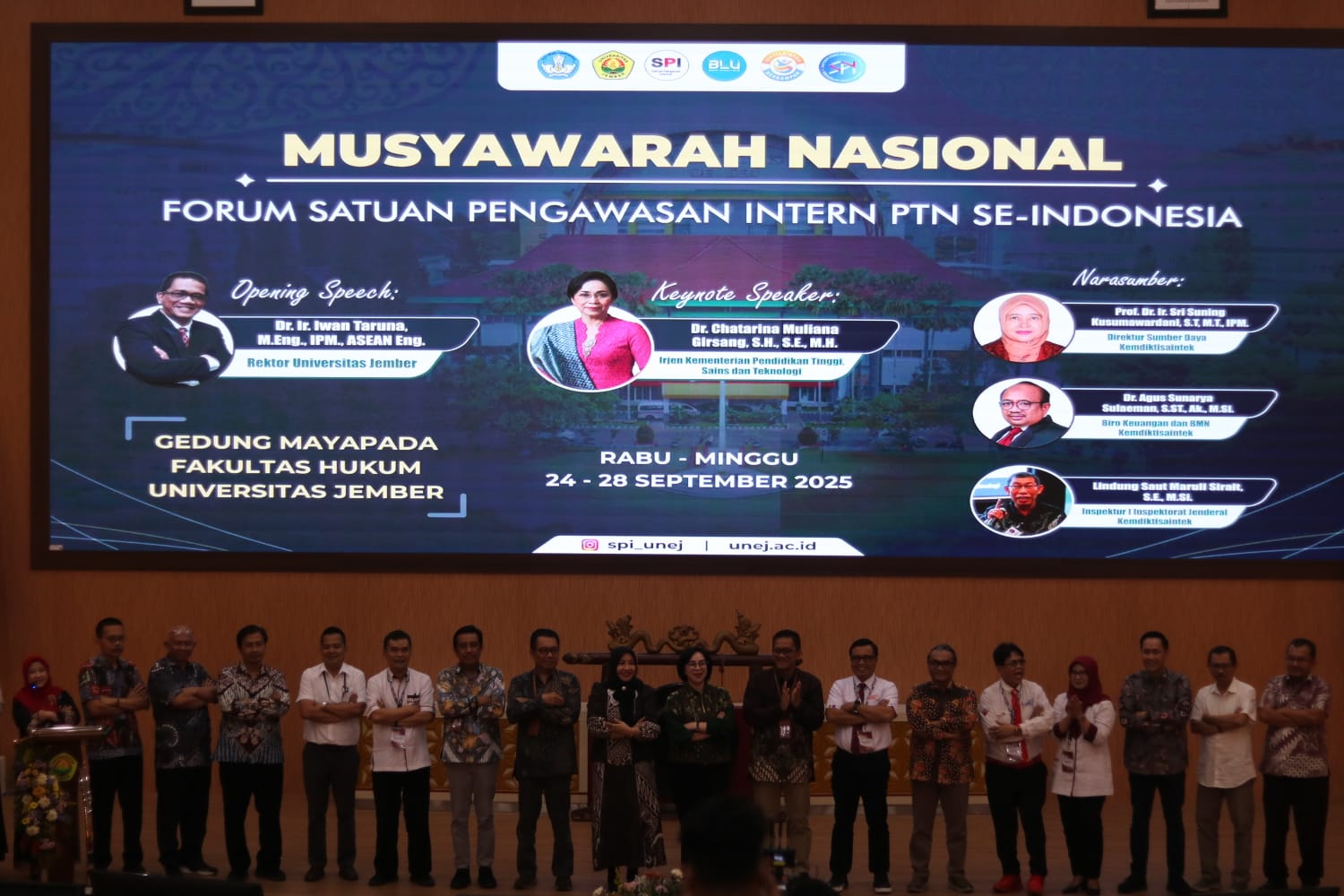 SPI UTU Hadiri Munas Forum SPI PTN Se-Indonesia di Universitas Jember