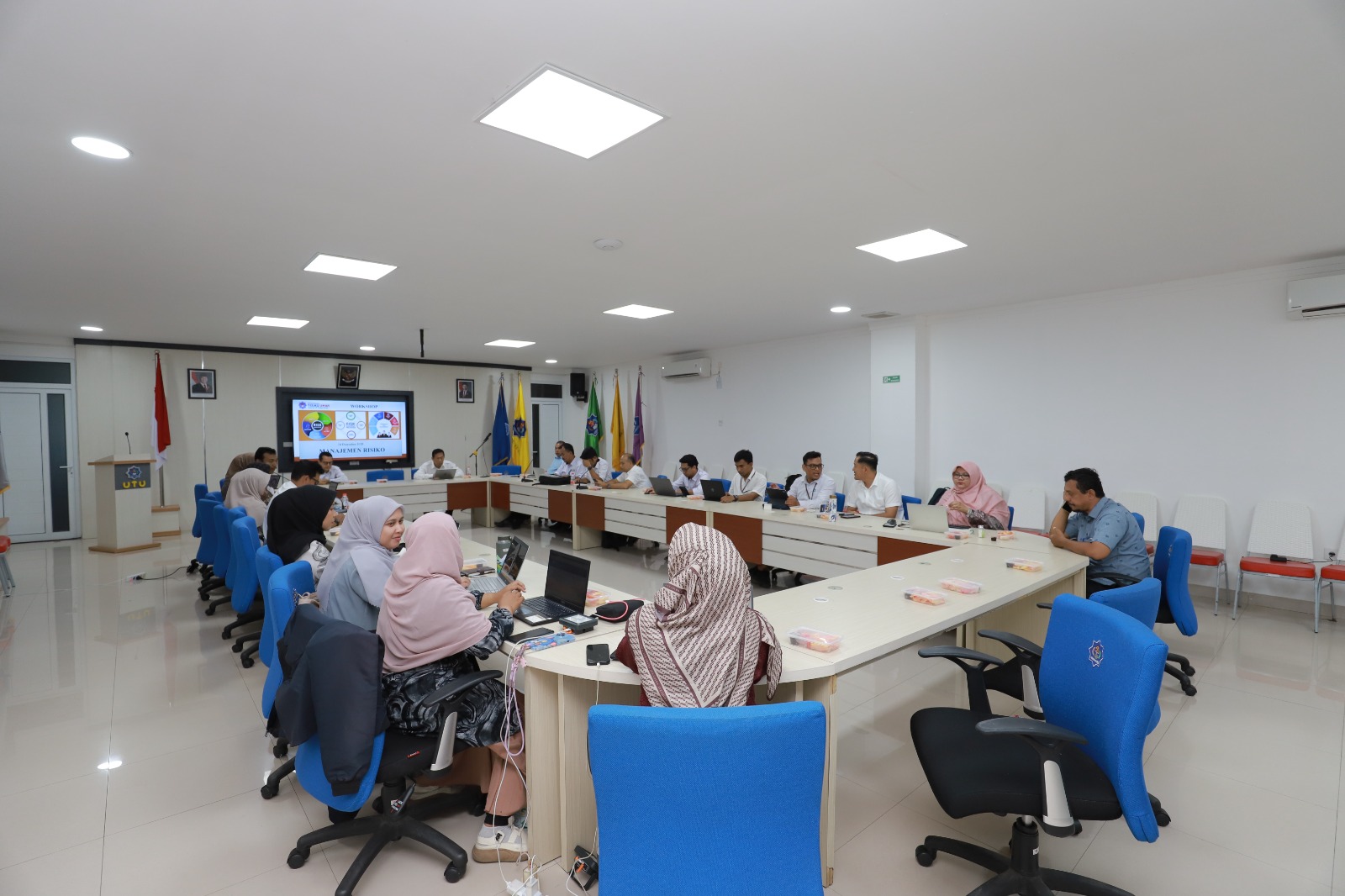 Perkuat Tata Kelola, SPI UTU Gelar Workshop Manajemen Risiko untuk Tingkatkan Akuntabilitas